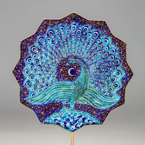 Peacock No. 1, Night Forest Series